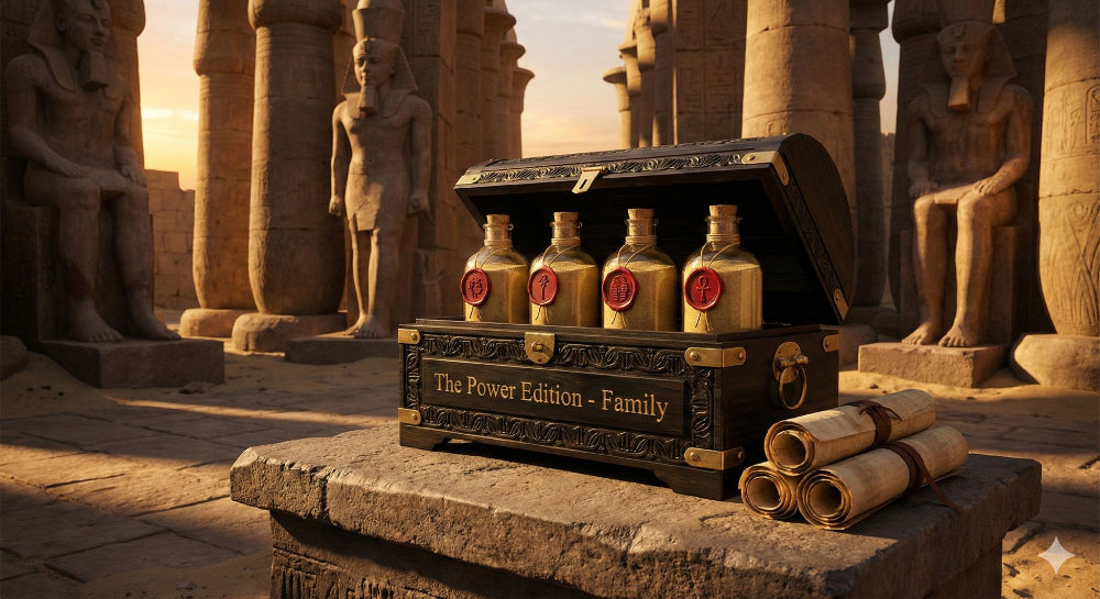 The Power Edition Chest - Exclusive luxury black and gold wooden box for corporate gifts and great legacy family 