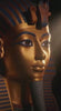 Cinematic background video of ancient Egyptian Pharaoh statue - Start your Kemet Letters journey